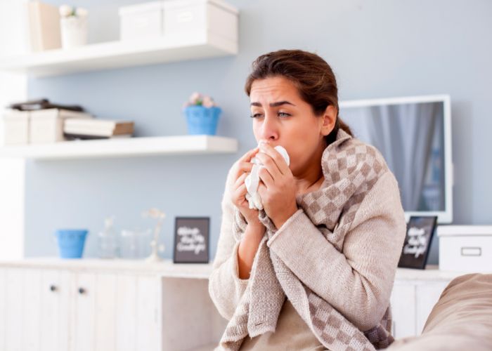 Viêm phế quản là bệnh lý hô hấp phổ biến trong mùa lạnh